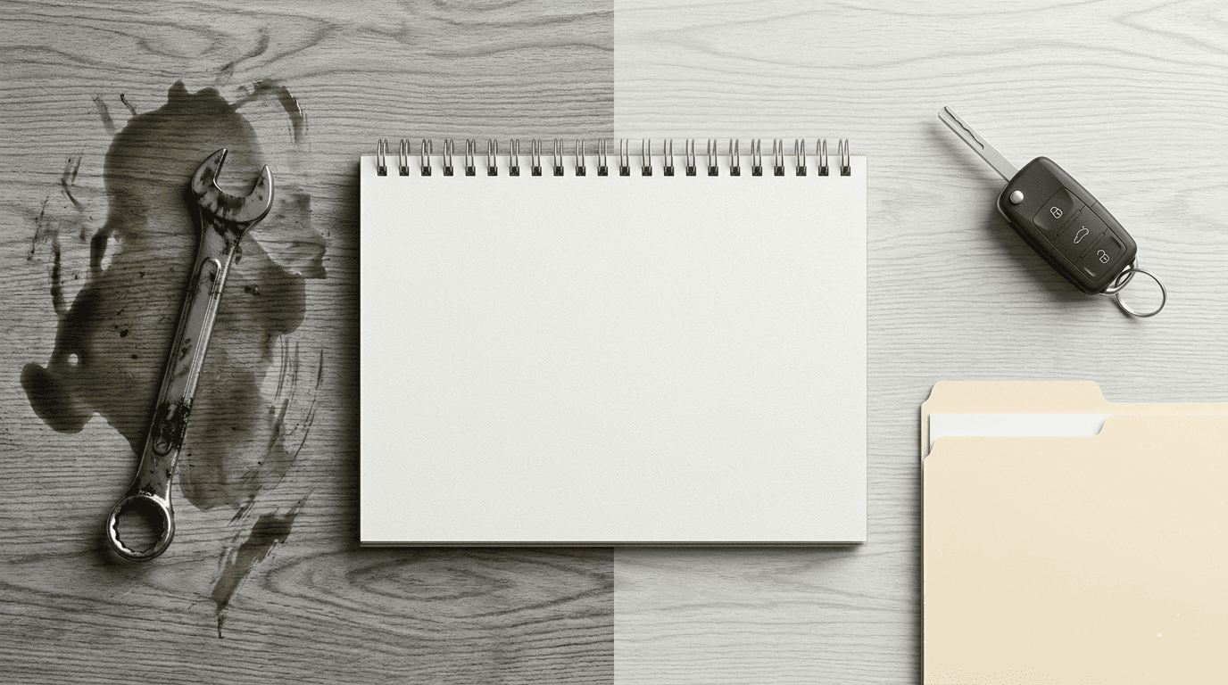 จองรถที่พรุ่งนี้ต้องเข้าอู่ — เมื่อซ่อมบำรุงไม่เชื่อมกับตารางจอง