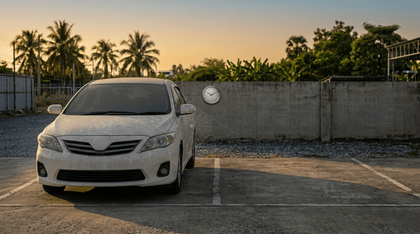 รถคืนแล้ว 3 ชั่วโมง ยังขึ้น "ออกรถ" — ปัญหาสถานะรถที่ไม่อัพเดท